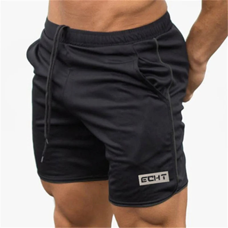 Men Fitness Shorts Summer Gyms Workout