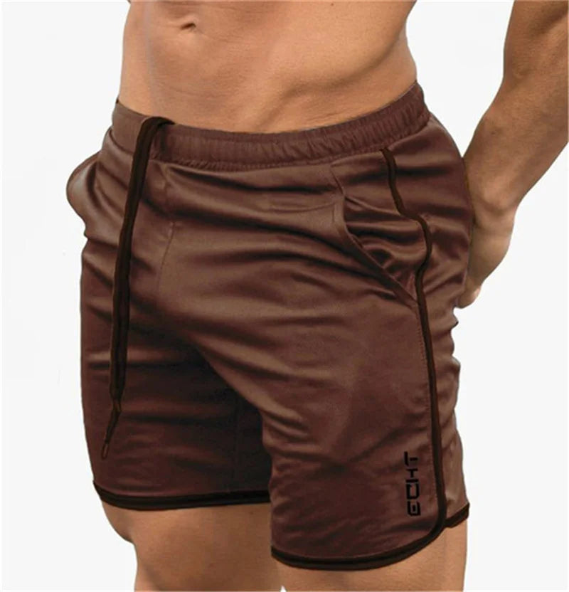 Men Fitness Shorts Summer Gyms Workout