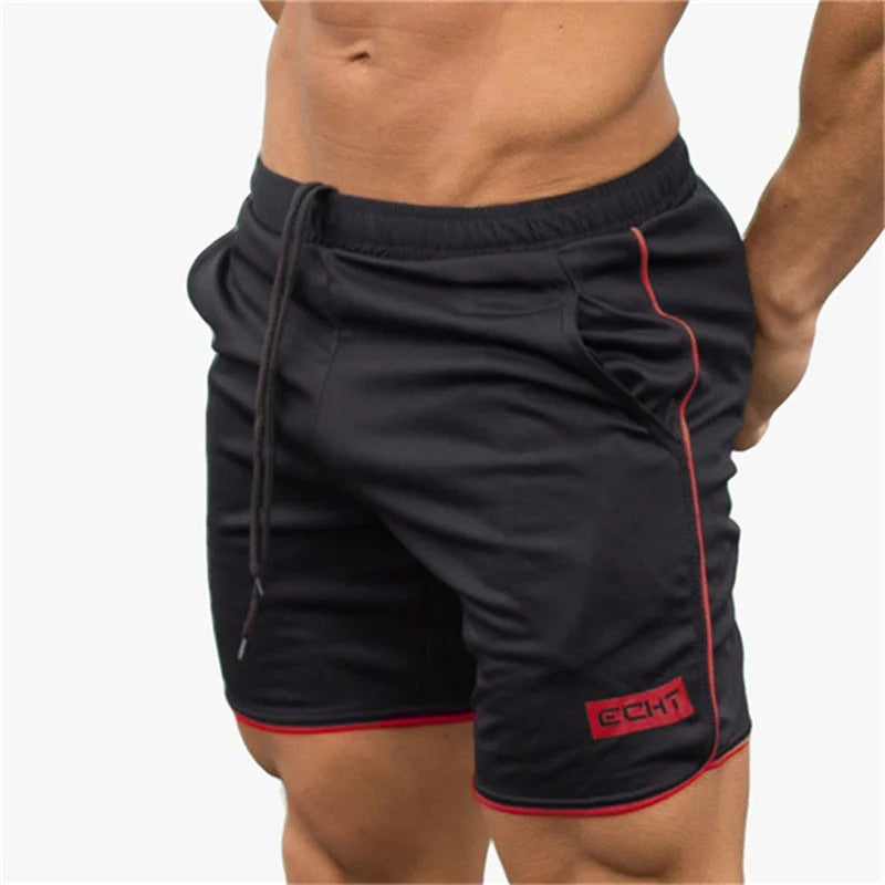 Men Fitness Shorts Summer Gyms Workout