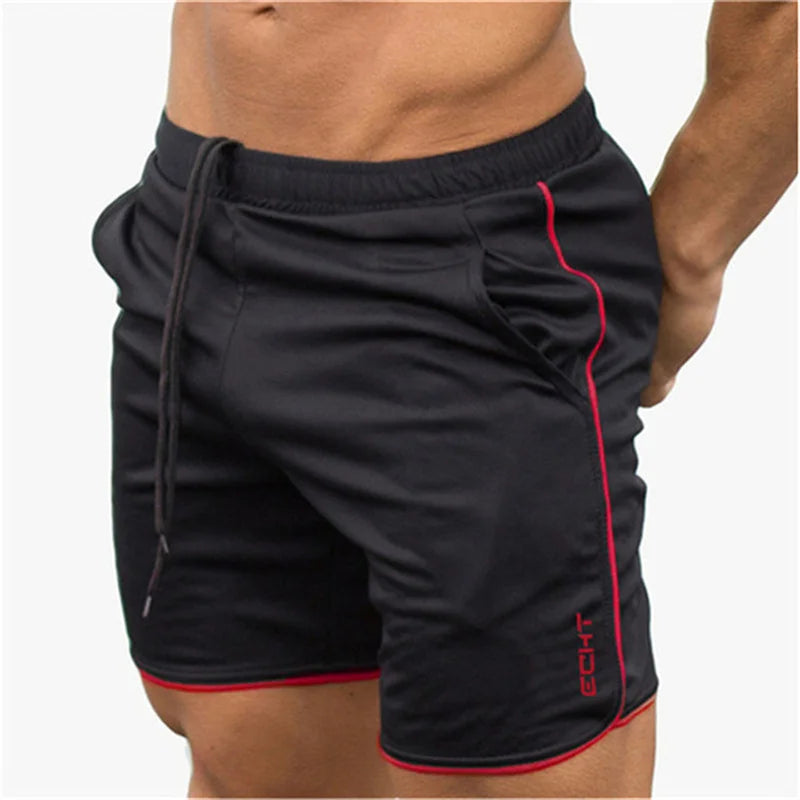 Men Fitness Shorts Summer Gyms Workout
