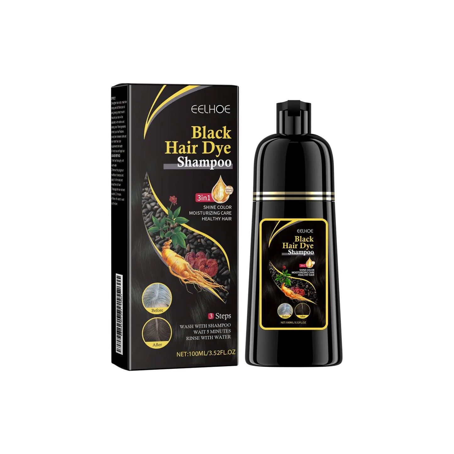 Hair Dye Shampoo Changing Hair Color Non-irritating