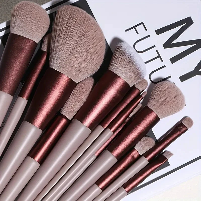 13Pcs Makeup Brush Set Soft and Fluffy