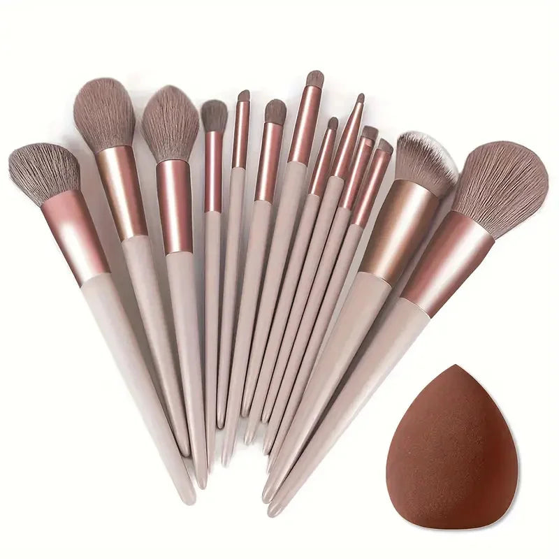 13Pcs Makeup Brush Set Soft and Fluffy