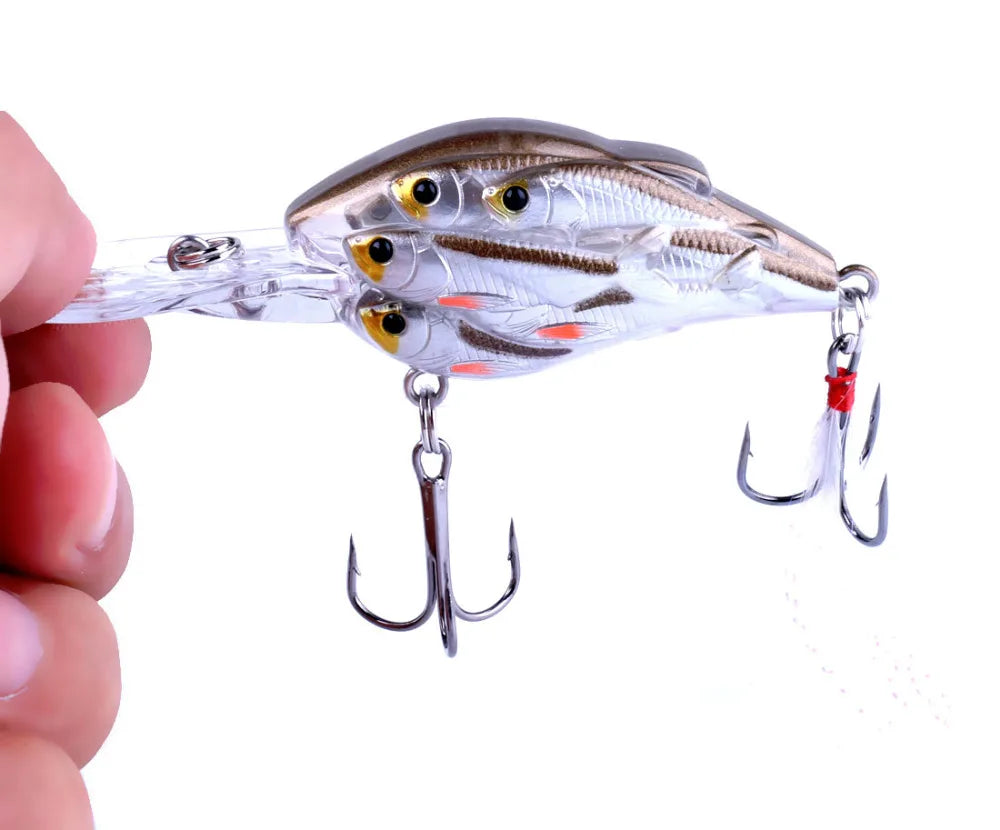 1pc Diving Depth Crankbait Fishing Lures S