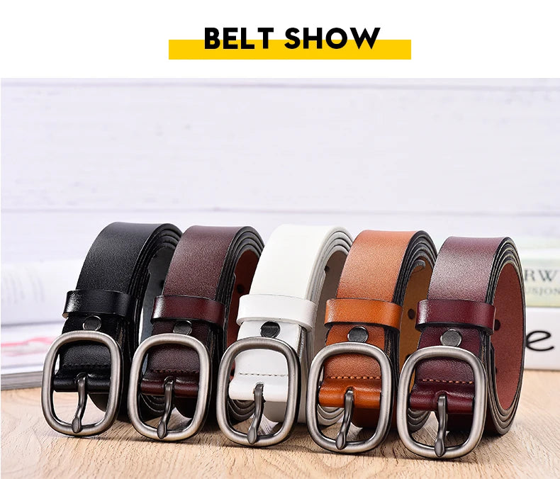 Women's Belt Fashion Women Female Belt Genuine High Quality Belts