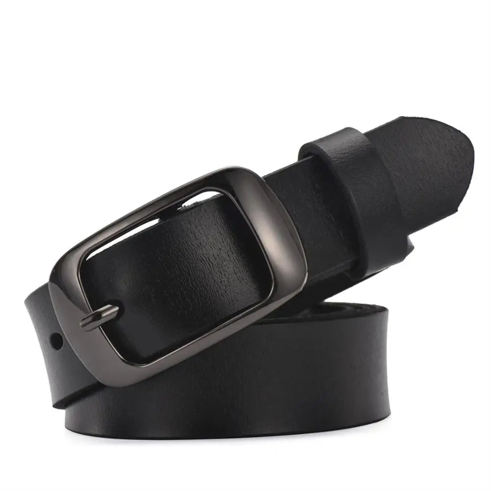 Women brief genuine leather belt