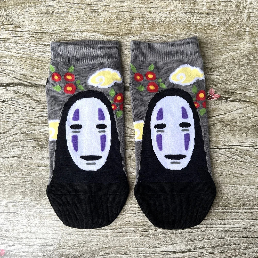 Anime Socks Big Cat Calcifer Cartoon Socks