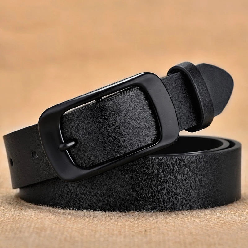 A Women's Needle Buckle Belt Fashion Casual Belt Middle Youth Simple Jeans Belt