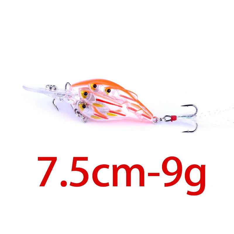 1pc Diving Depth Crankbait Fishing Lures S