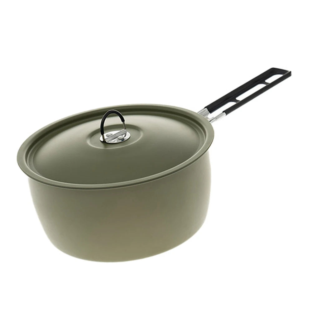 Aluminum Alloy Camping Cookware Portable Frying Pan Compact Frying Pan For Hiking