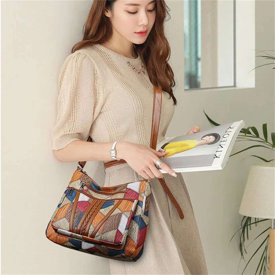 New PU Leather Underarm Shoulder Bag