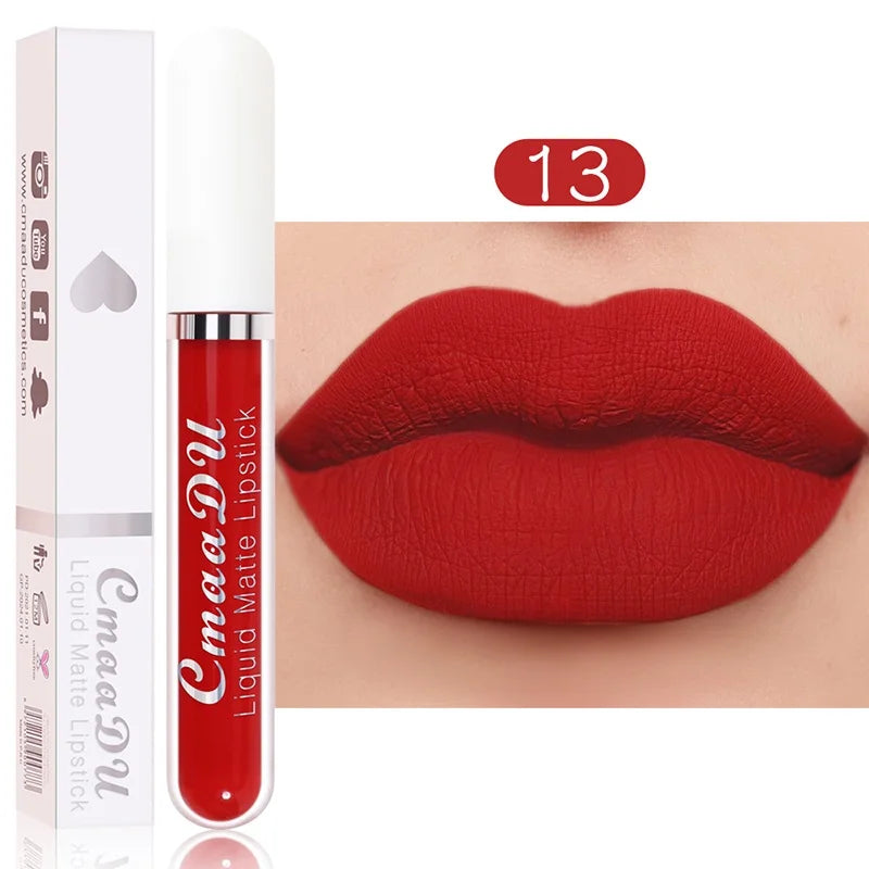 Sexy Long Lasting Velvet Matte Lip Gloss Liquid Lipstick