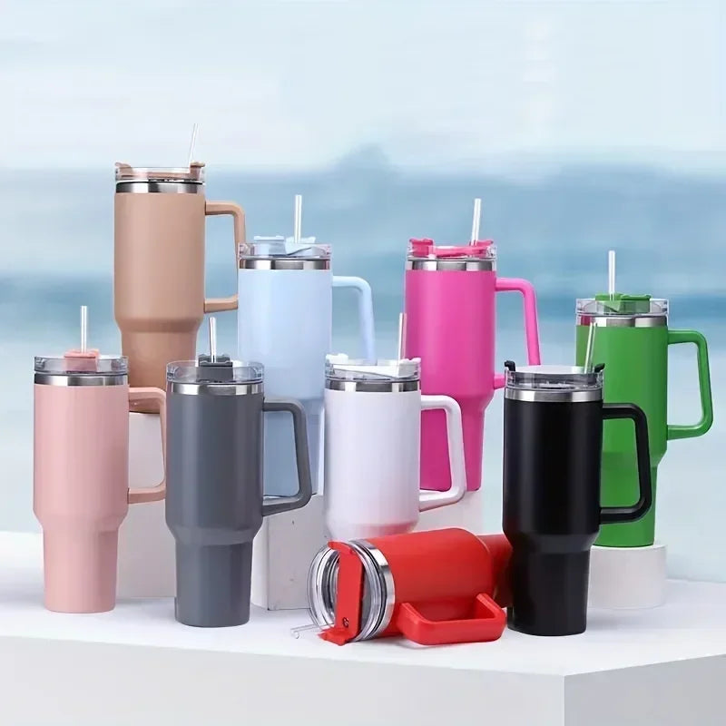 1200ML 304 Stainless Steel Insulated Water Bottle Hot Coffee