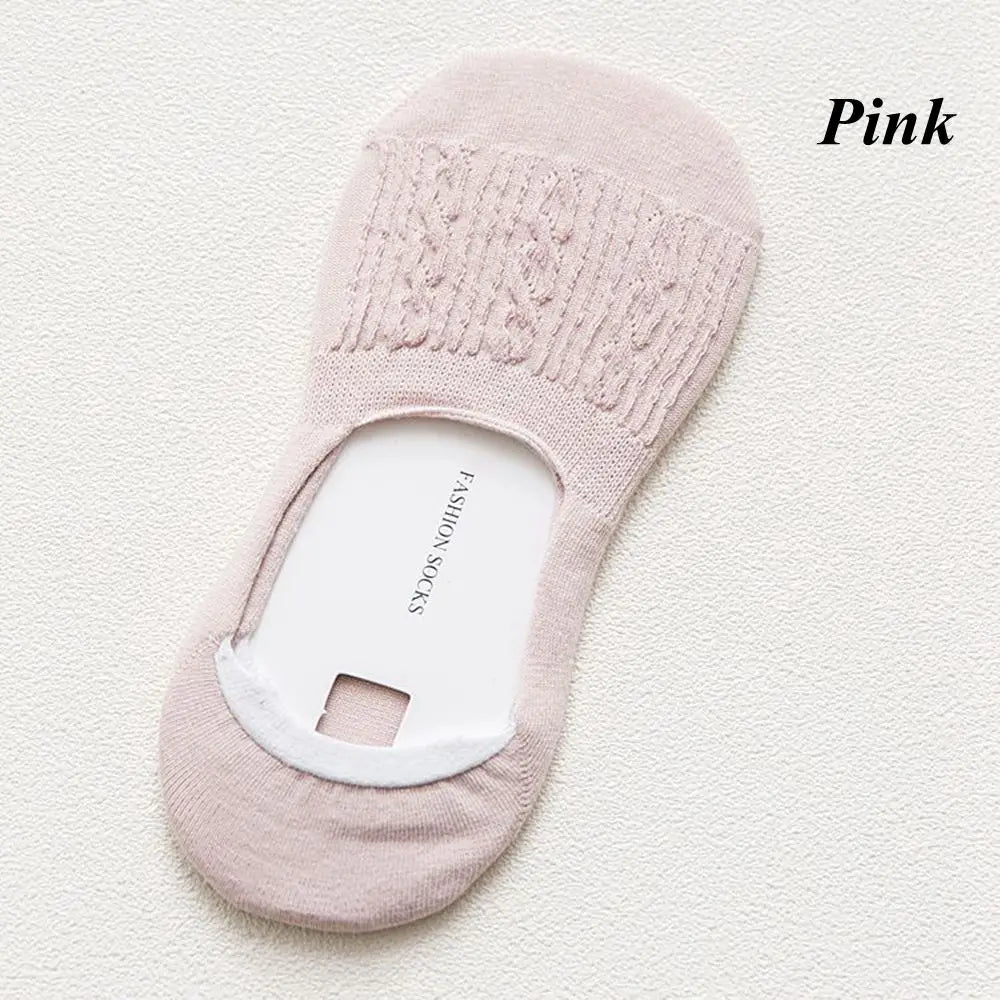 Women Invisible Non-slip Low Cut Socks Casual Cotton Breathable Ankle Boat Socks Cotton sock