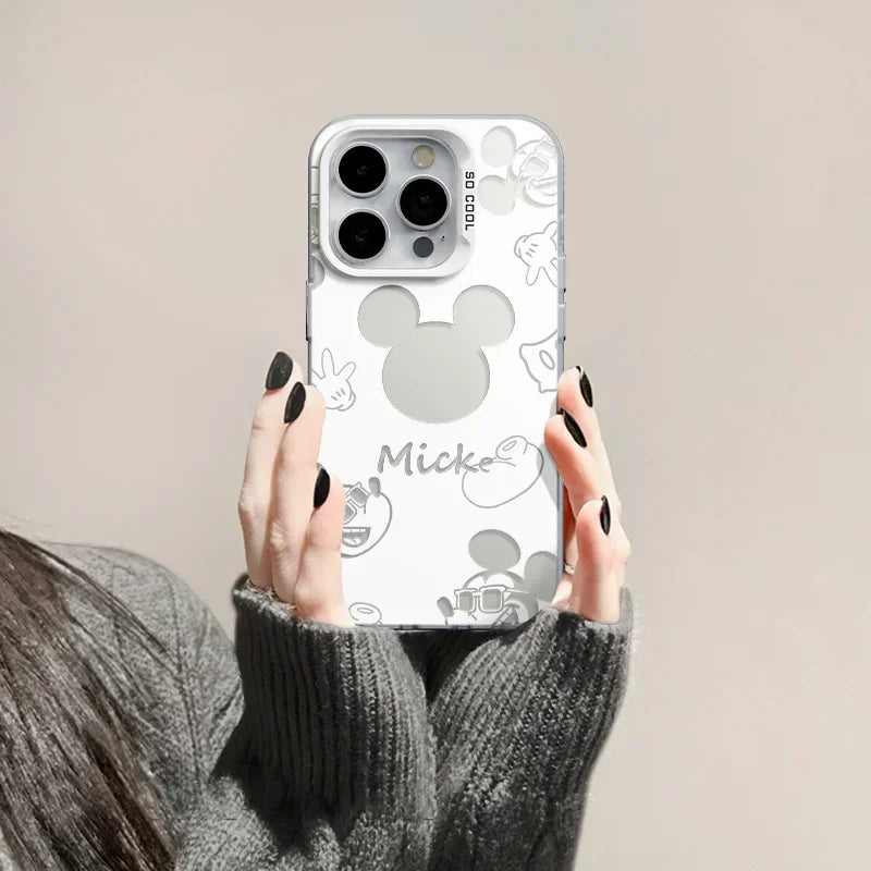 Disneys Mickeys Minnies Mouses Back Shadow Phone Case