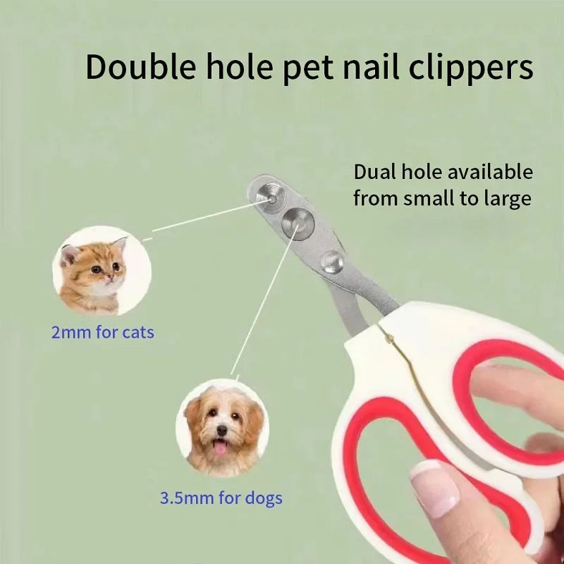 Cat Nail Clippers for Small Cat Dog Stainless Steel