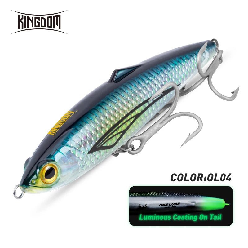 Kingdom Sinking Fishing Lure 61g 150mm 66g 120mm