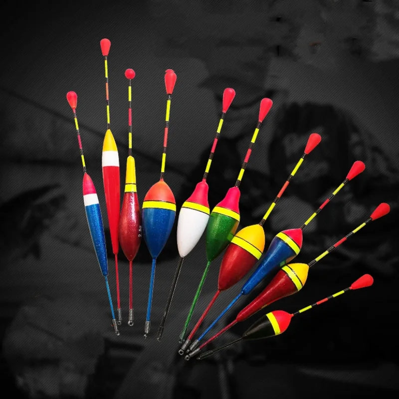 Fishing Light Stick Floats Set  10PCS Fishing Floats  Mix Size