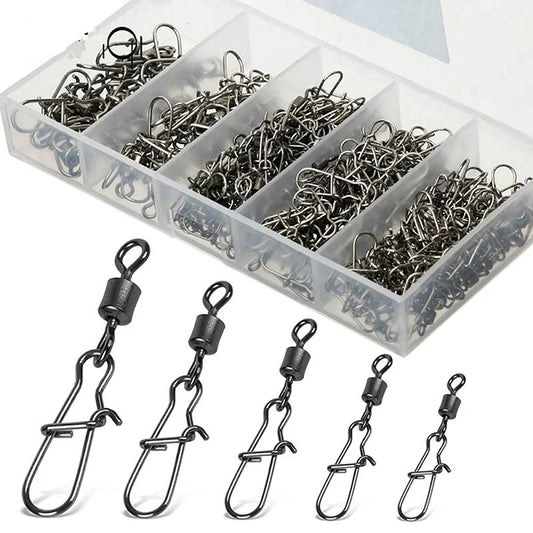 100pc/box Stainless Steel Fishing Connector Pin