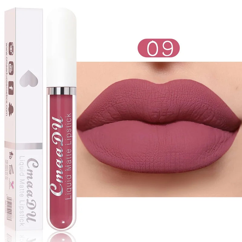 Sexy Long Lasting Velvet Matte Lip Gloss Liquid Lipstick