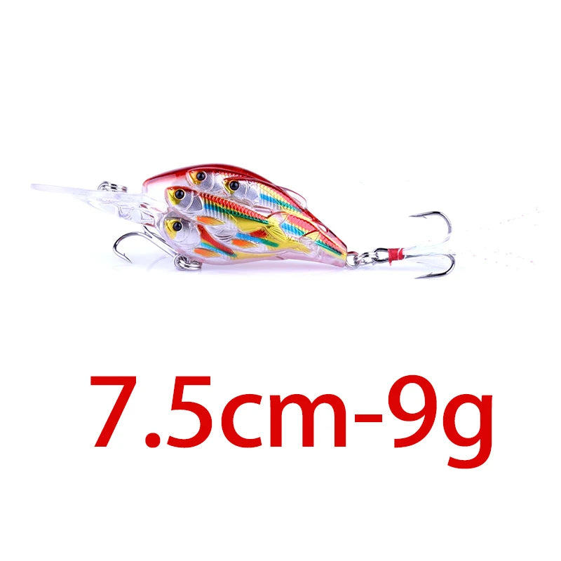 1pc Diving Depth Crankbait Fishing Lures S