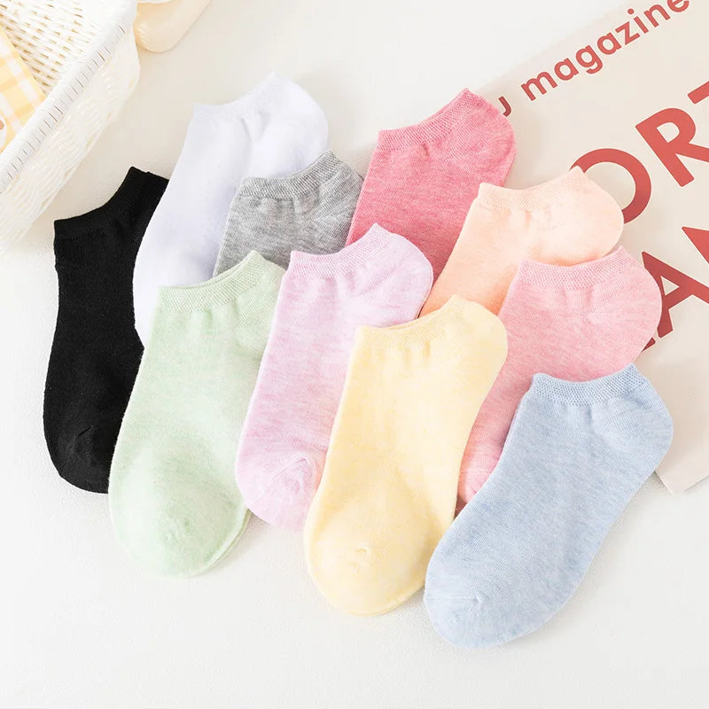 10 Pairs WOMEN'S Short Socks