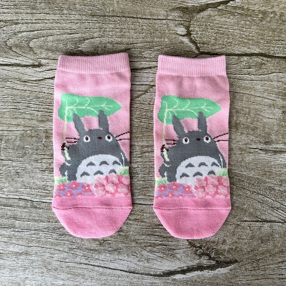 Anime Socks Big Cat Calcifer Cartoon Socks