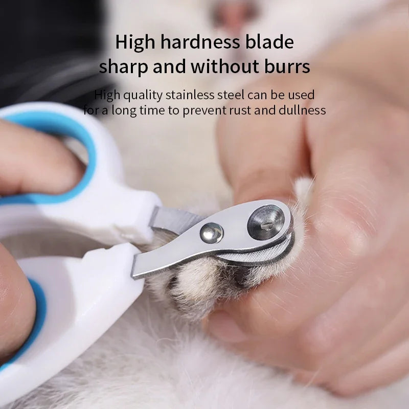 Cat Nail Clippers for Small Cat Dog Stainless Steel