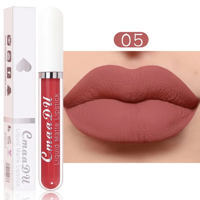 Sexy Long Lasting Velvet Matte Lip Gloss Liquid Lipstick