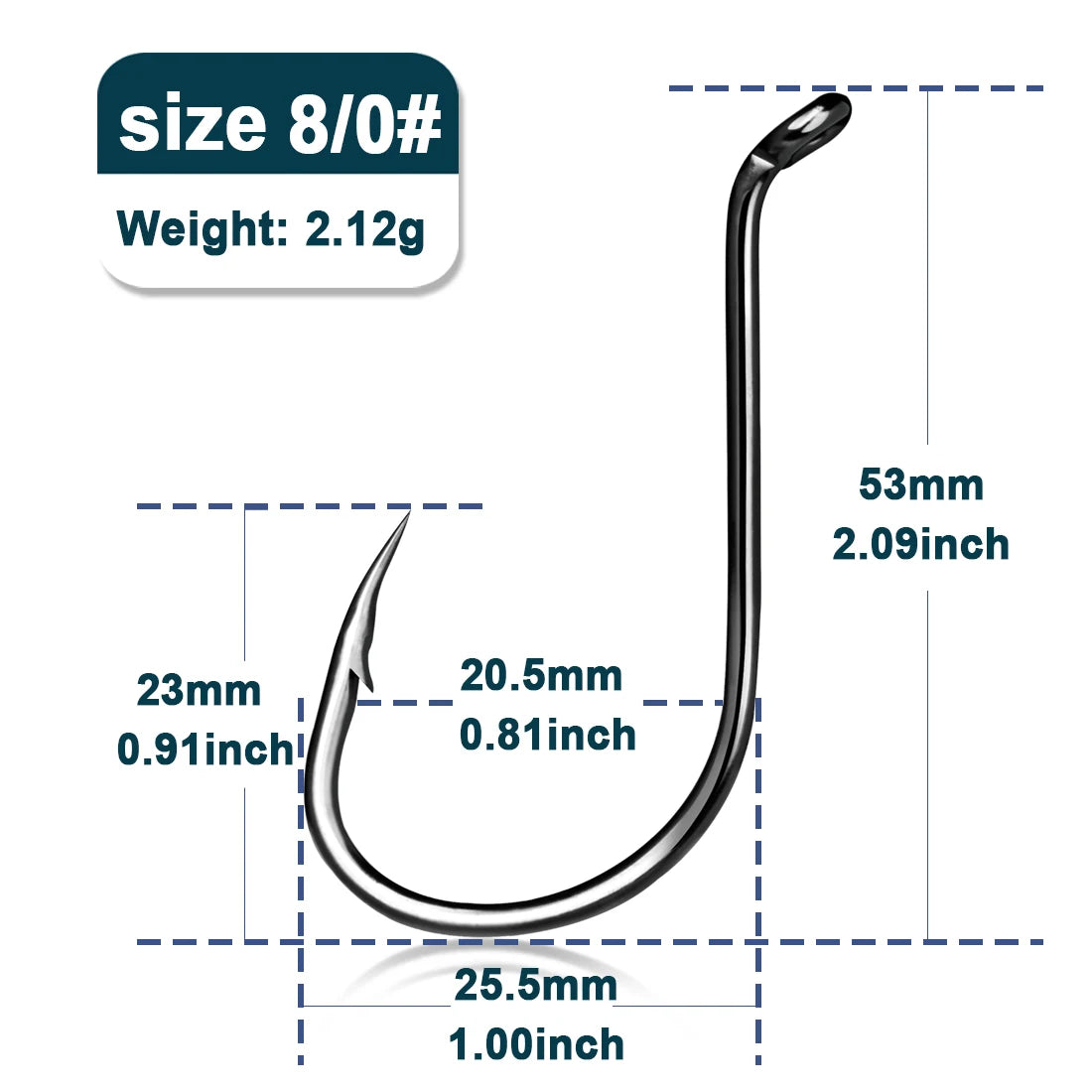 9KM Fishing Hooks