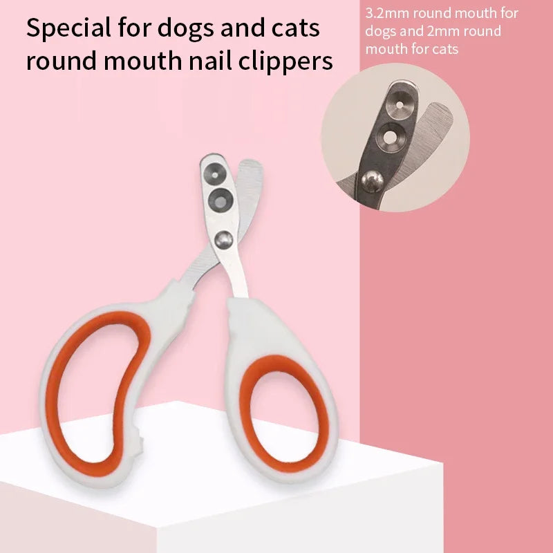 Cat Nail Clippers for Small Cat Dog Stainless Steel