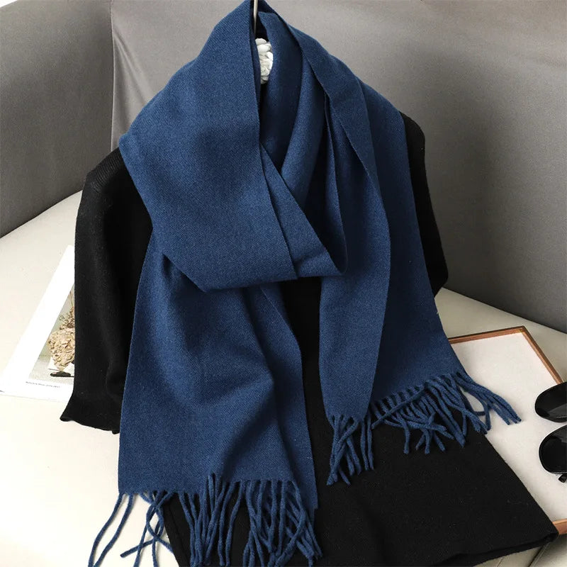 62Color Solid Women Winter Scarf