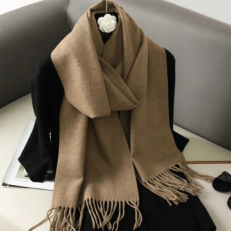 62Color Solid Women Winter Scarf