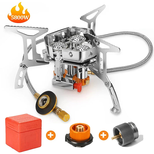 Outdoor Camping  Head Stove Portable Windproof Stove Camping Picnic