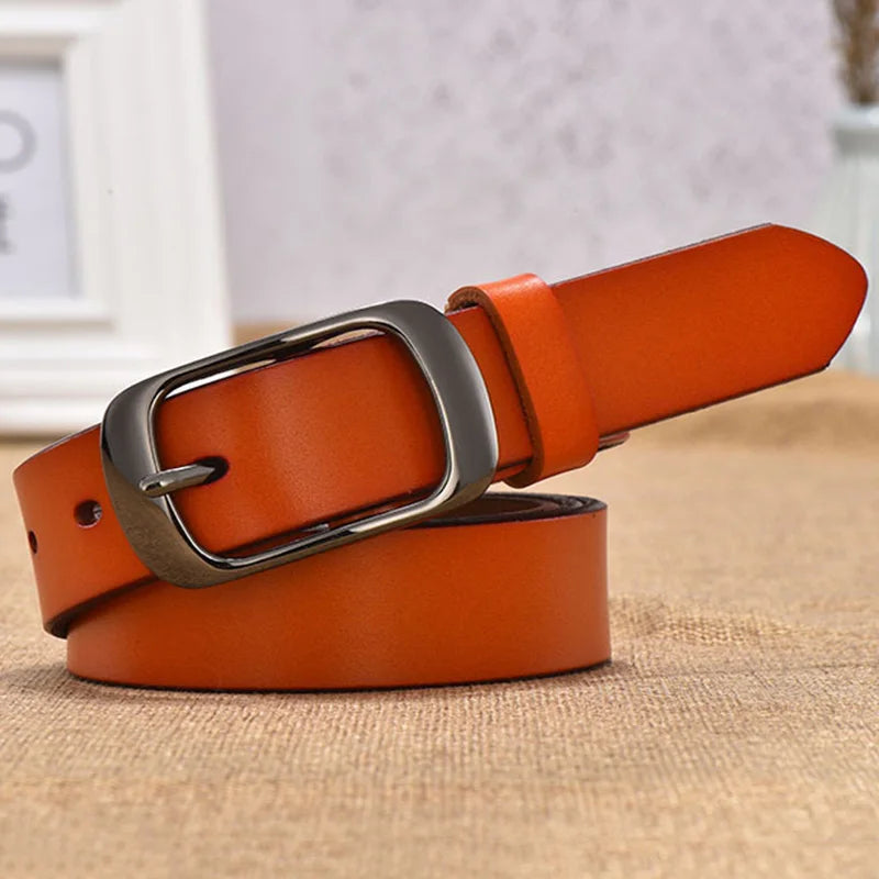 Women brief genuine leather belt