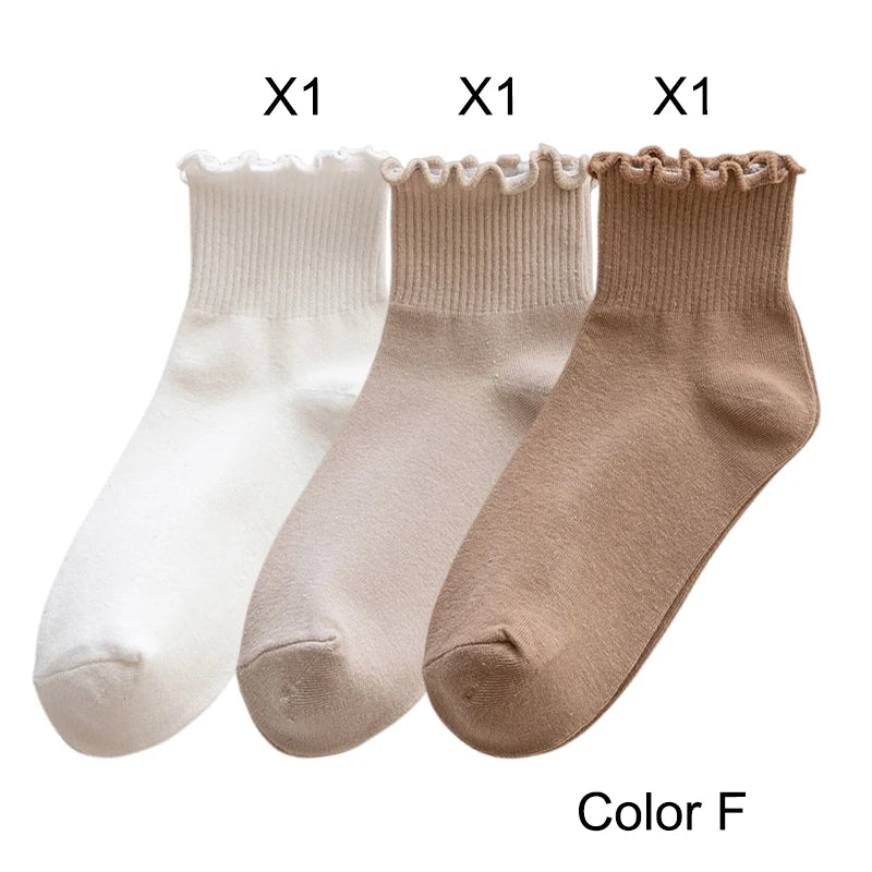 3 Pairs/Lot Cute Socks For Women