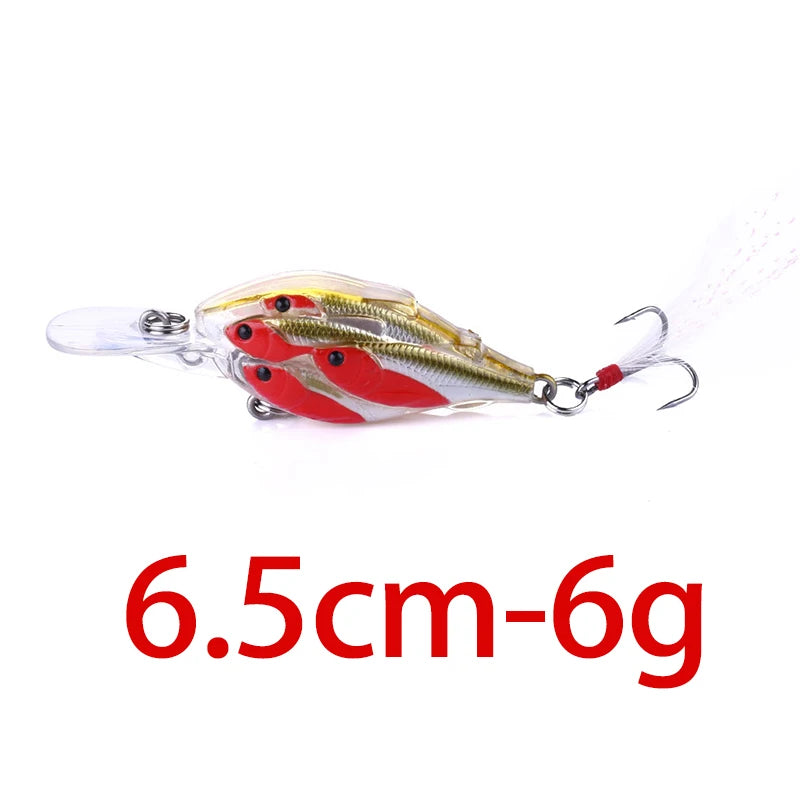 1pc Diving Depth Crankbait Fishing Lures S