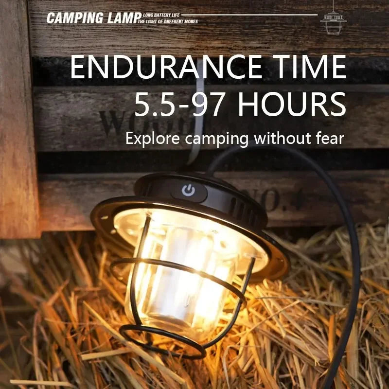 Portable Camping Lantern Waterproof Emergency Light