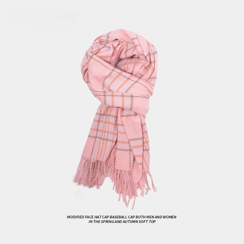 White Scarf Women Winter High-grade