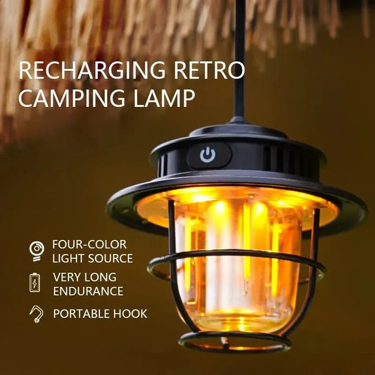 Portable Camping Lantern Waterproof Emergency Light