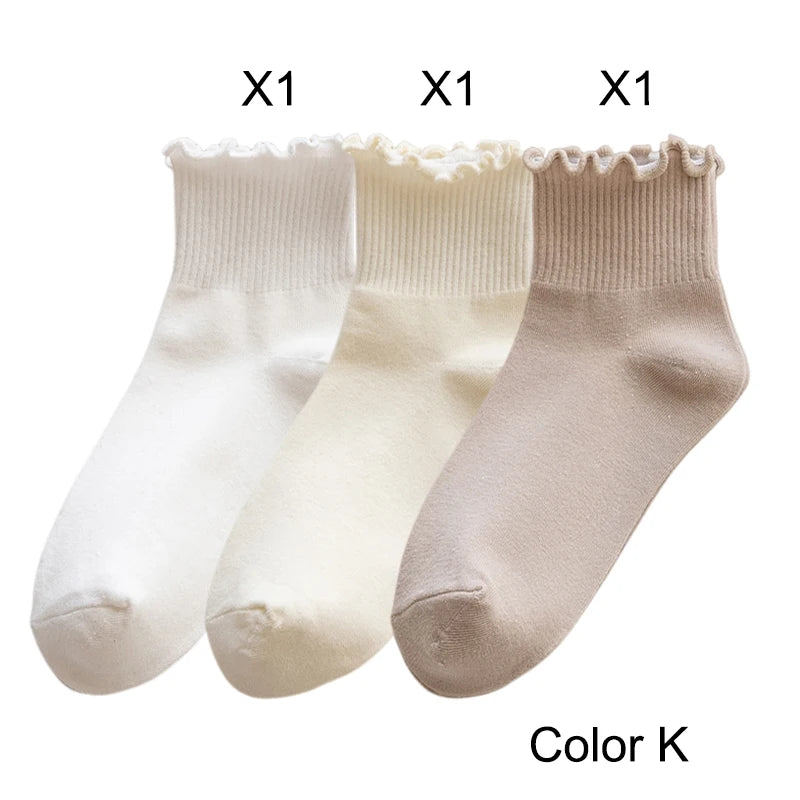 3 Pairs/Lot Cute Socks For Women