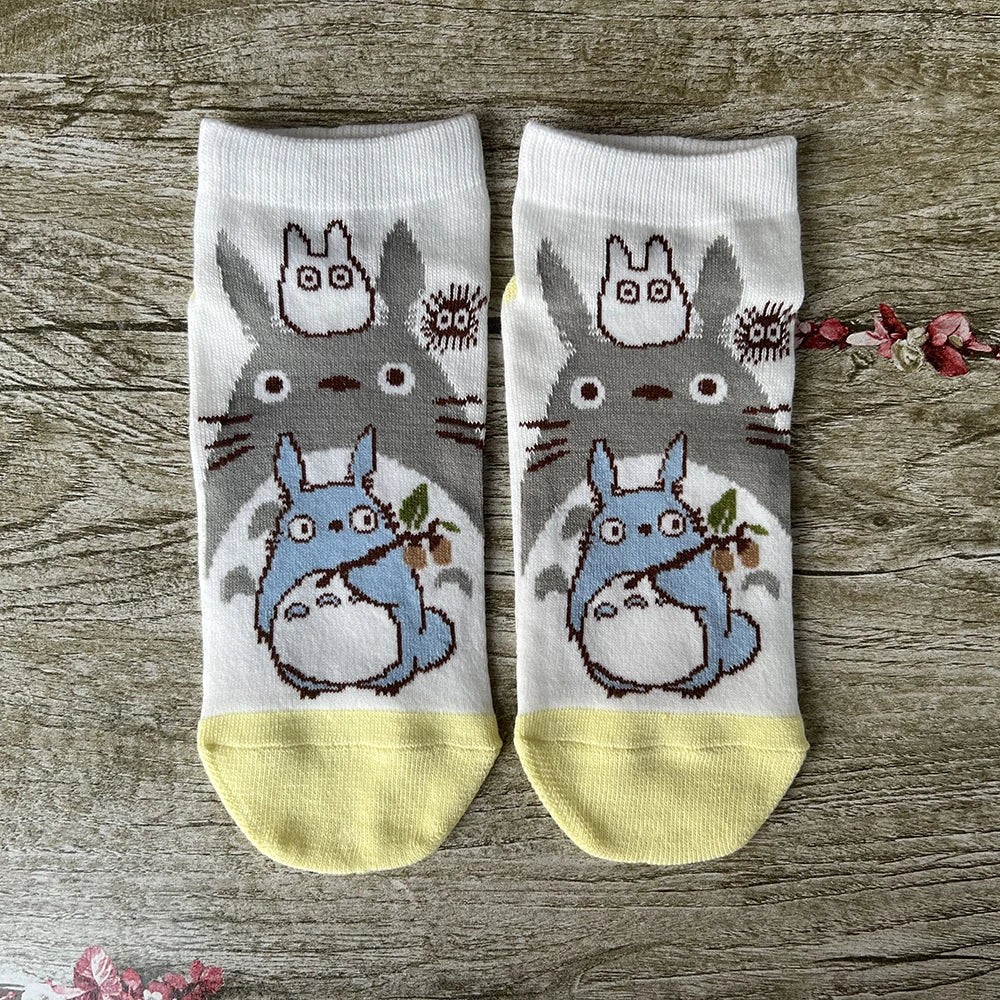 Anime Socks Big Cat Calcifer Cartoon Socks