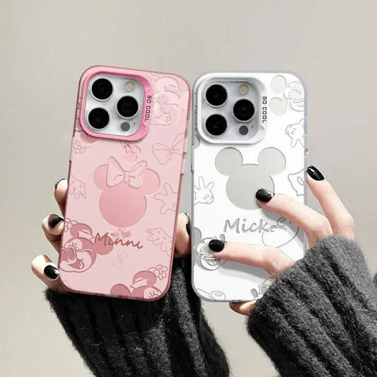 Disneys Mickeys Minnies Mouses Back Shadow Phone Case