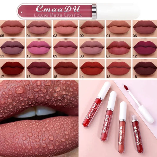 Sexy Long Lasting Velvet Matte Lip Gloss Liquid Lipstick