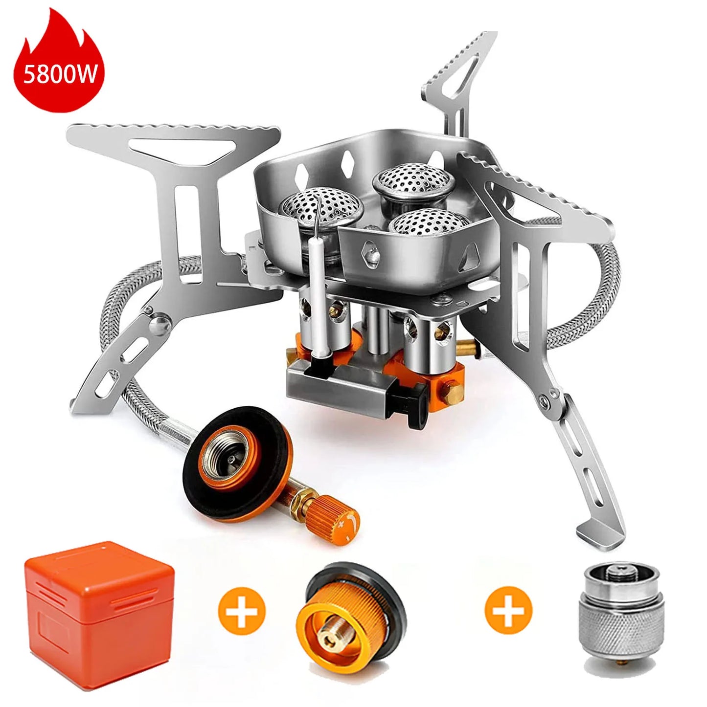 Camping  Head Stove Big Power Foldable Gas Stove