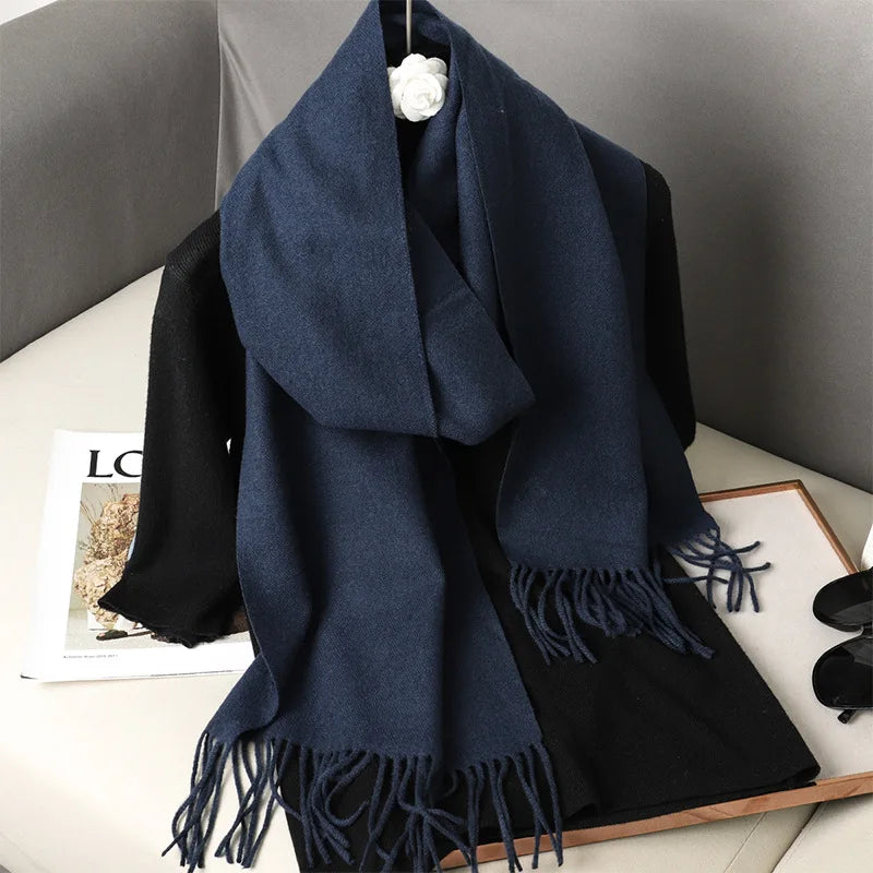 62Color Solid Women Winter Scarf