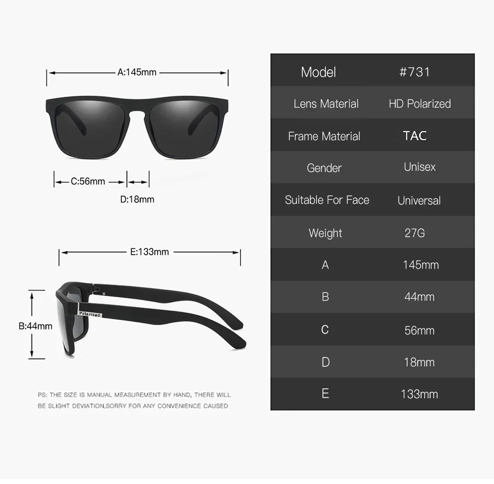 Fashion Polarized Color Changing Cycling Sunglasses