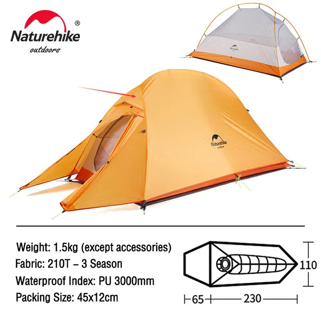 1 Person Tent Ultralight Waterproof Outdoor Tent Camping Professional Tent