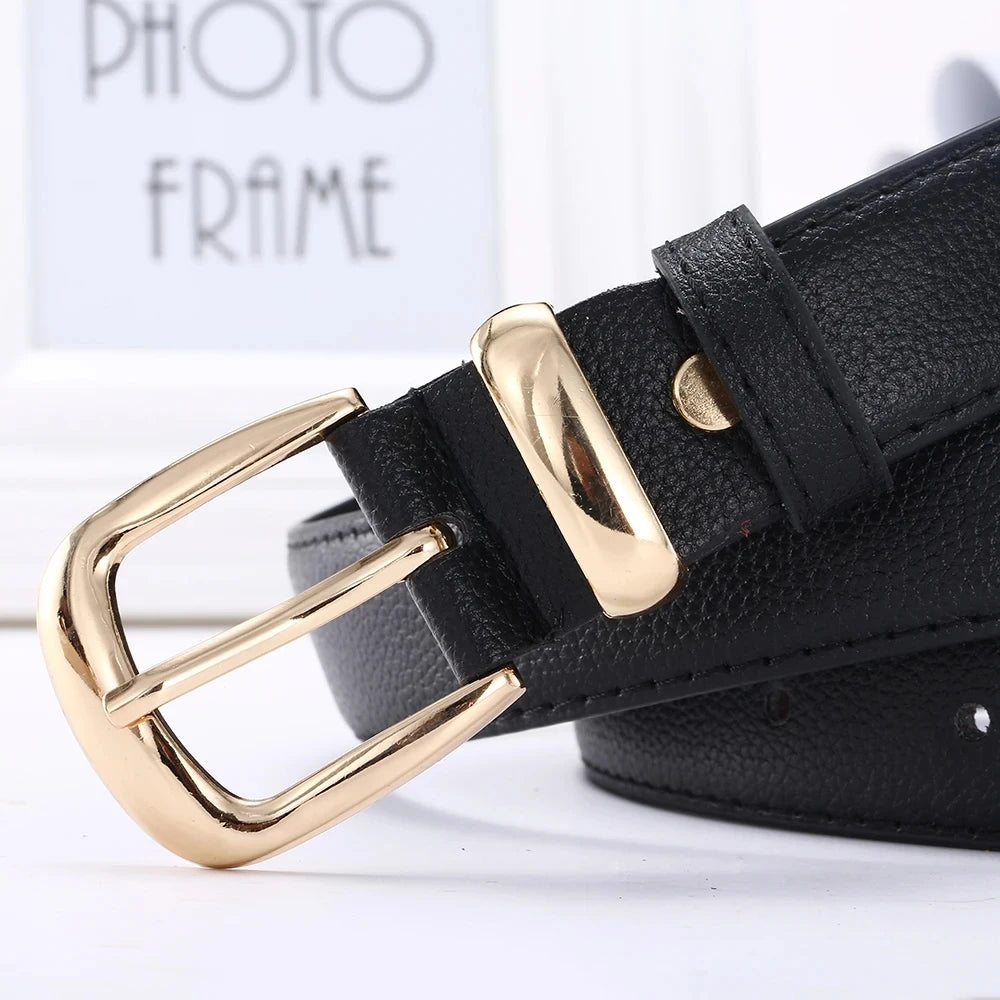 Women's Belt Simple Fashionable Needle Buckle Belt