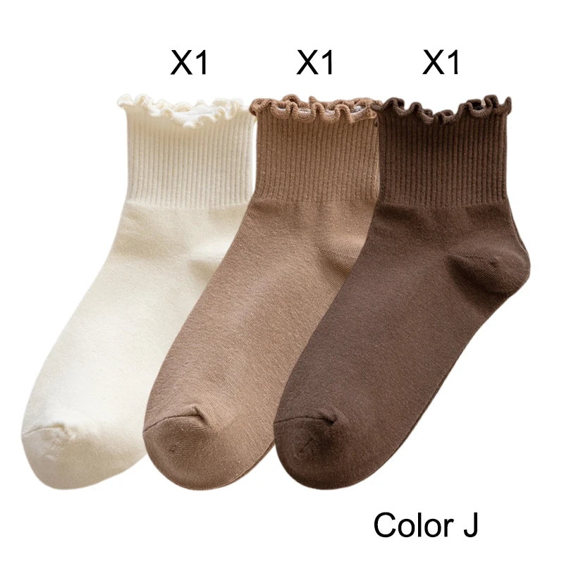 3 Pairs/Lot Cute Socks For Women